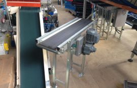 Объект: Ленточный конвейер используется для удлинения существующей линии