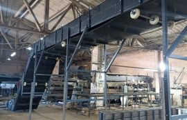 Объект: Z-образный конвейер для компании 