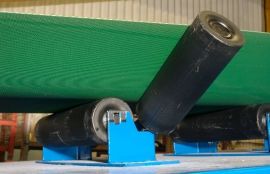 Объект: Ленточный конвейер для сырых опилок